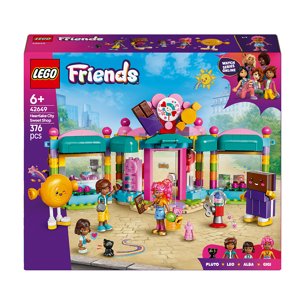 

Конструктор LEGO Friends Цукерня Хартлейк-Сіті, 376 деталей, від 6 років (42649)