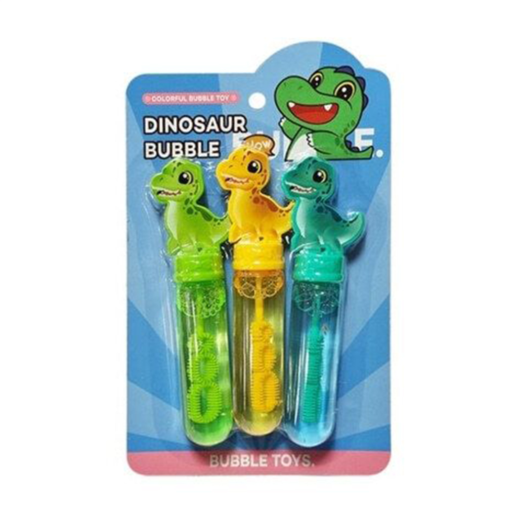 

Набір мильних бульбашок LX Динозавр, від 3 років, 3 шт