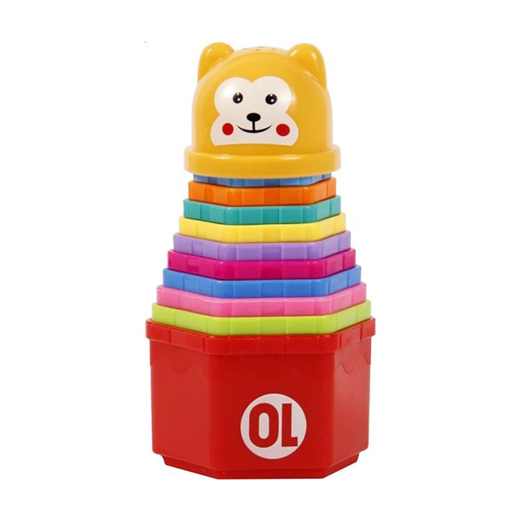 

Розвивальна іграшка FENG LING SIX ONE EIGHT Пірамідка, від 6 місяців, 11 елементів