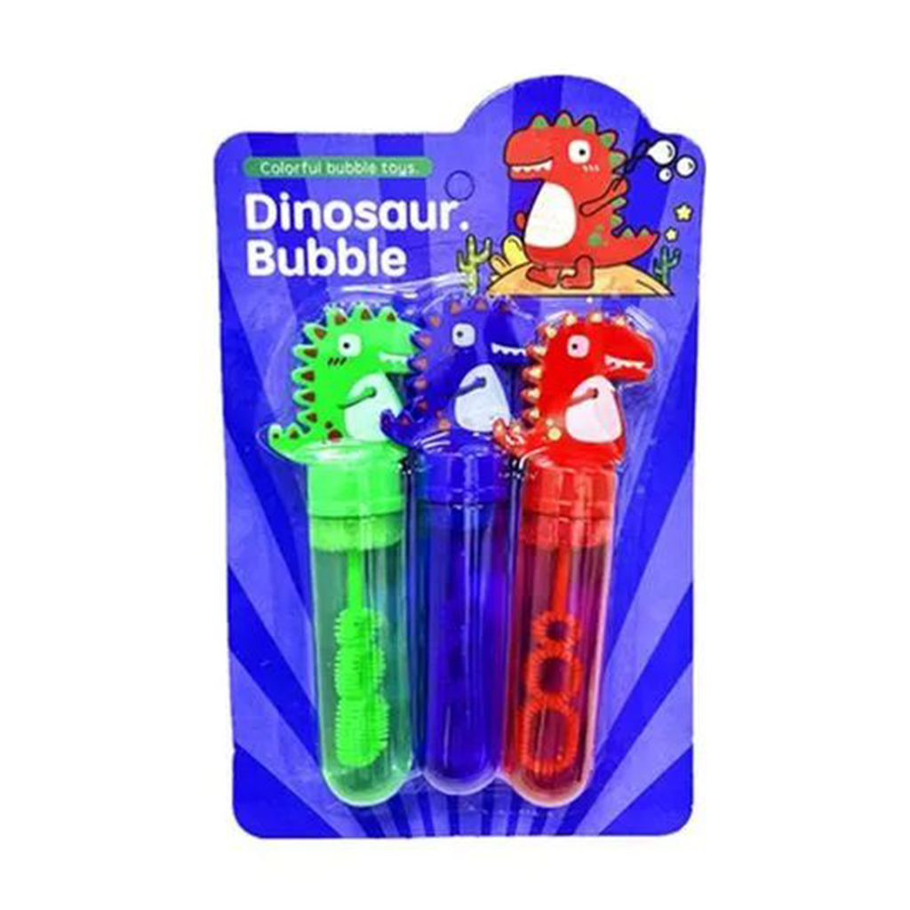 

Набір мильних бульбашок LX Динозаврик, від 3 років, 3 шт