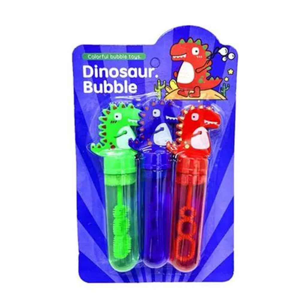 

Набір мильних бульбашок LX Динозаврик, від 3 років, 3 шт