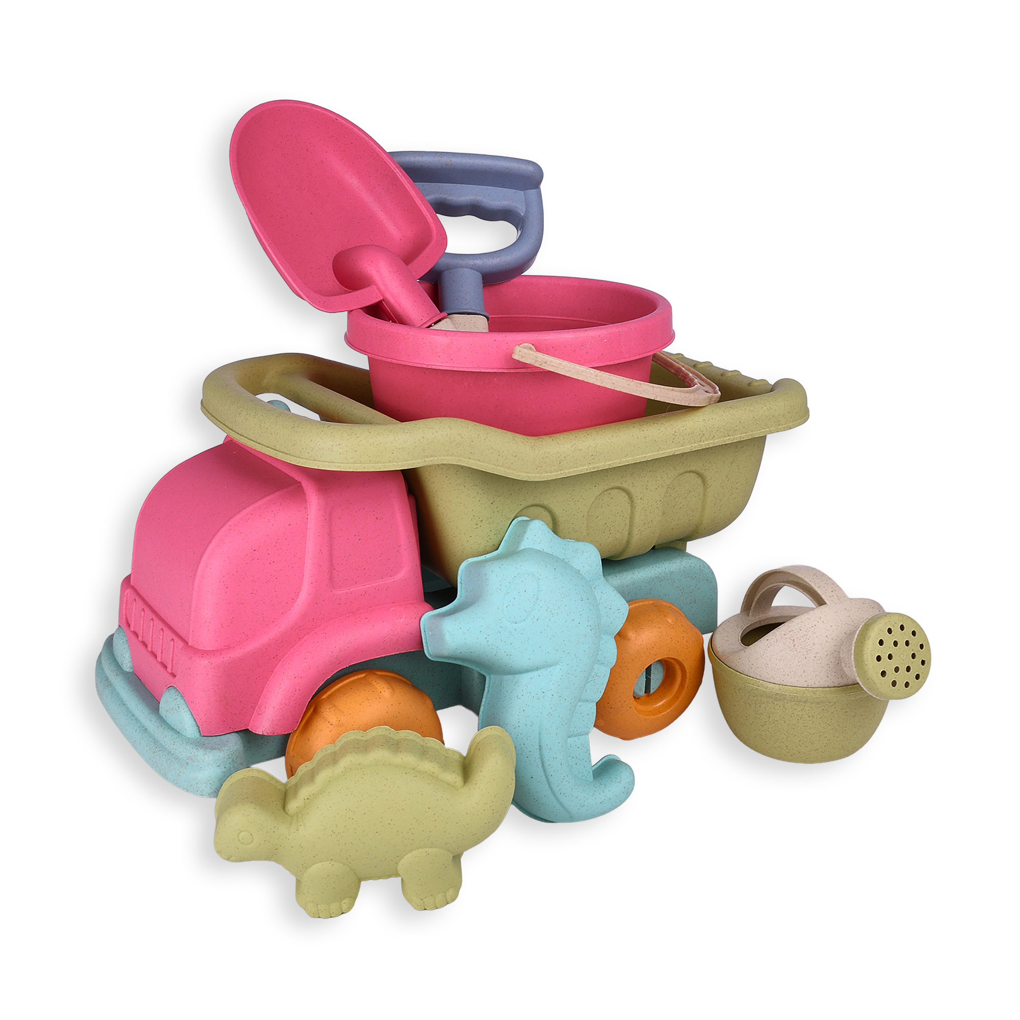 

Набір для гри з піском ranxian із самоскидом, 7 предметів, від 3 років