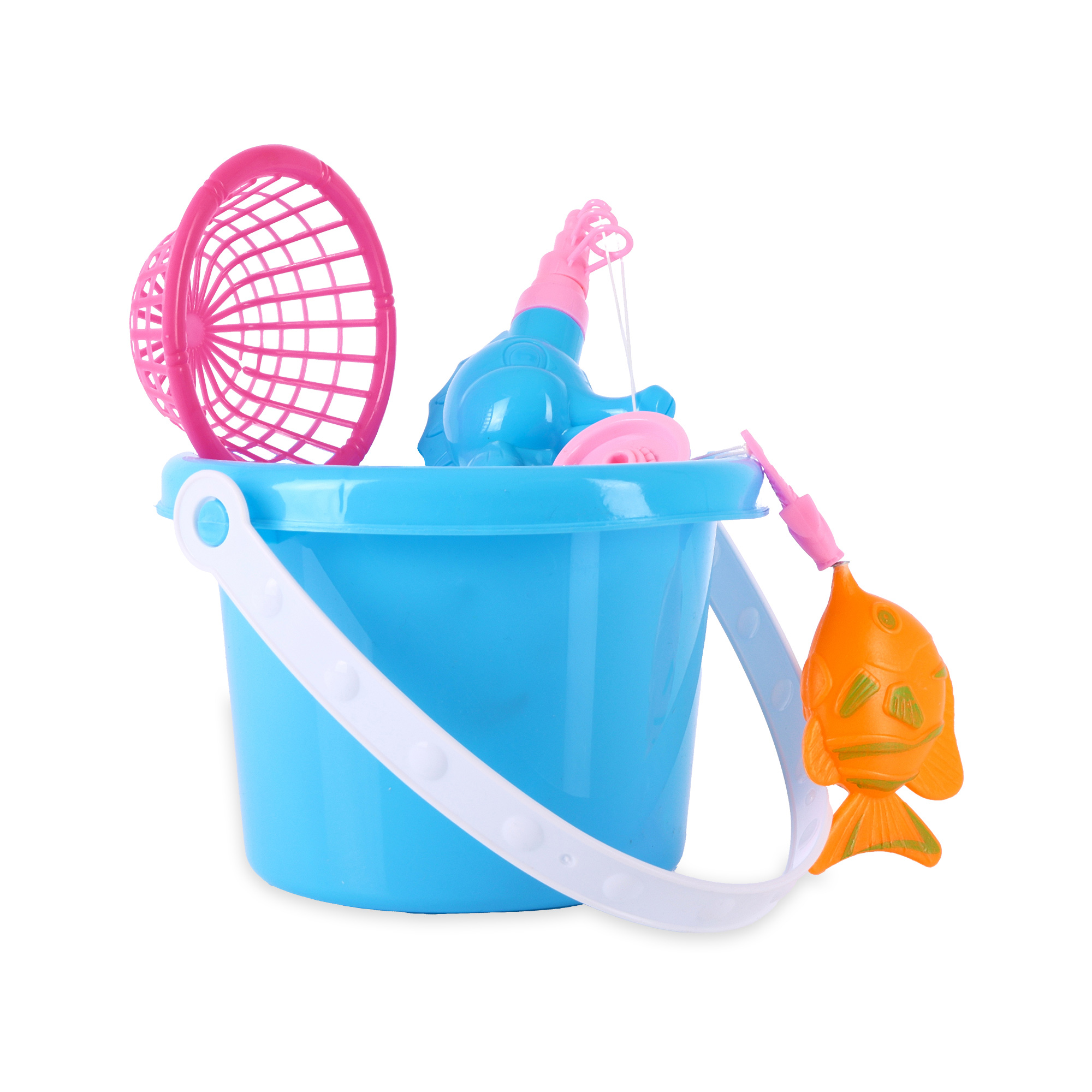 

Магнітний риболовний набір QiYiLe з кошиком Морська хвиля, від 3 років, 10 шт