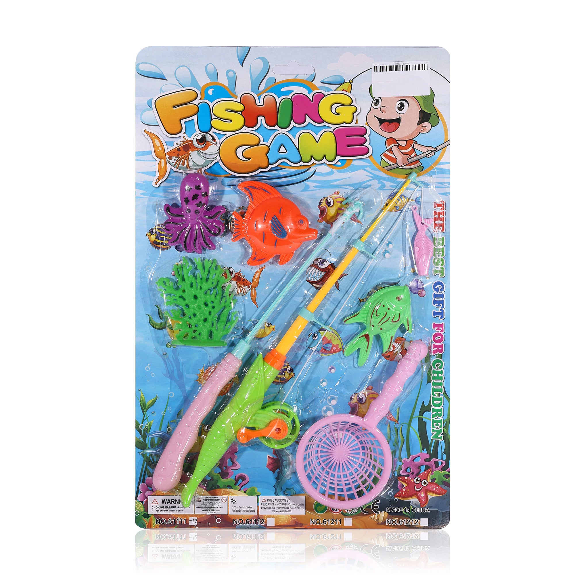 

Набір з магнітними рибками Babik Морський світ в блістері, 7 шт