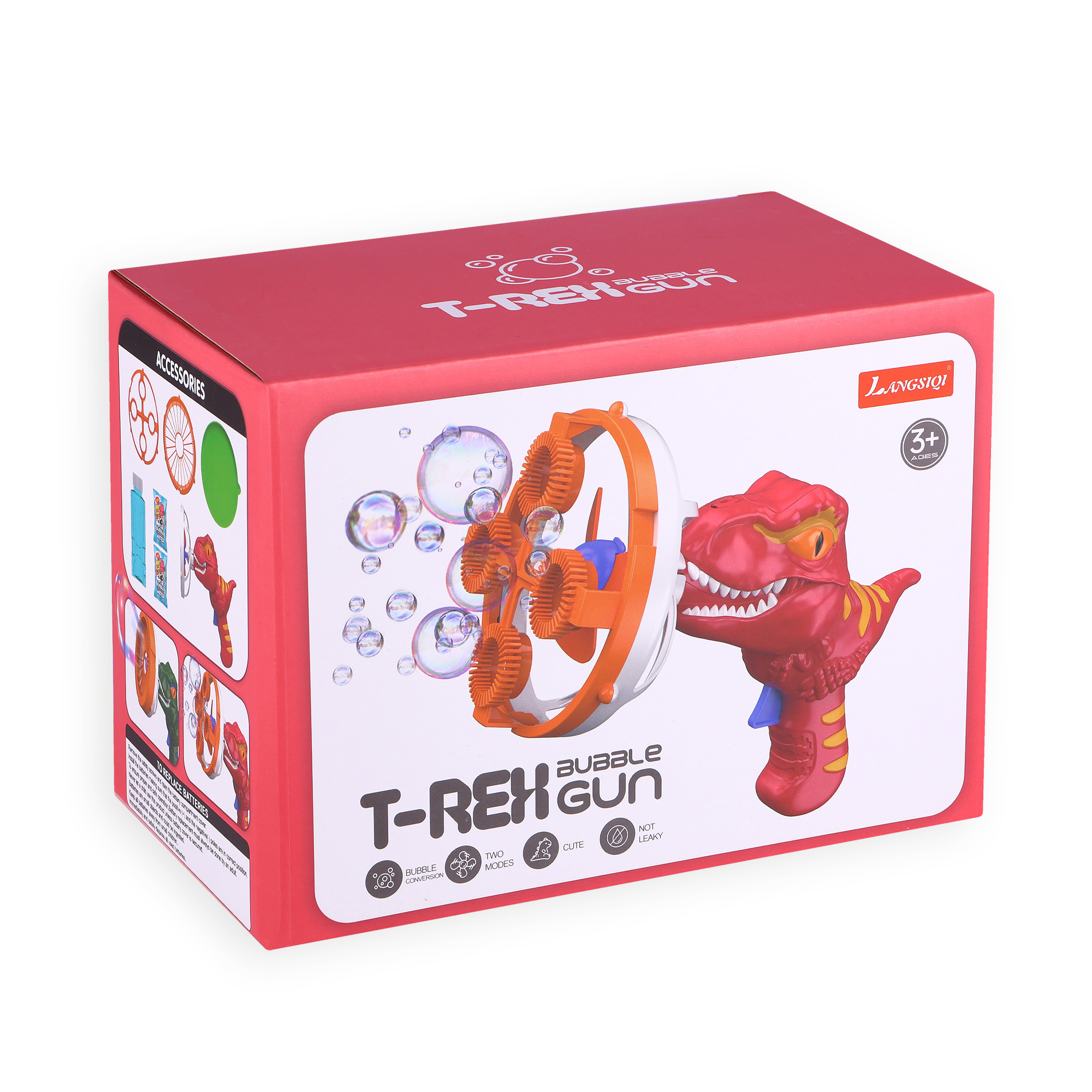 

Бульбашковий пістолет TOYRA, Динобульбашки, від 3 років