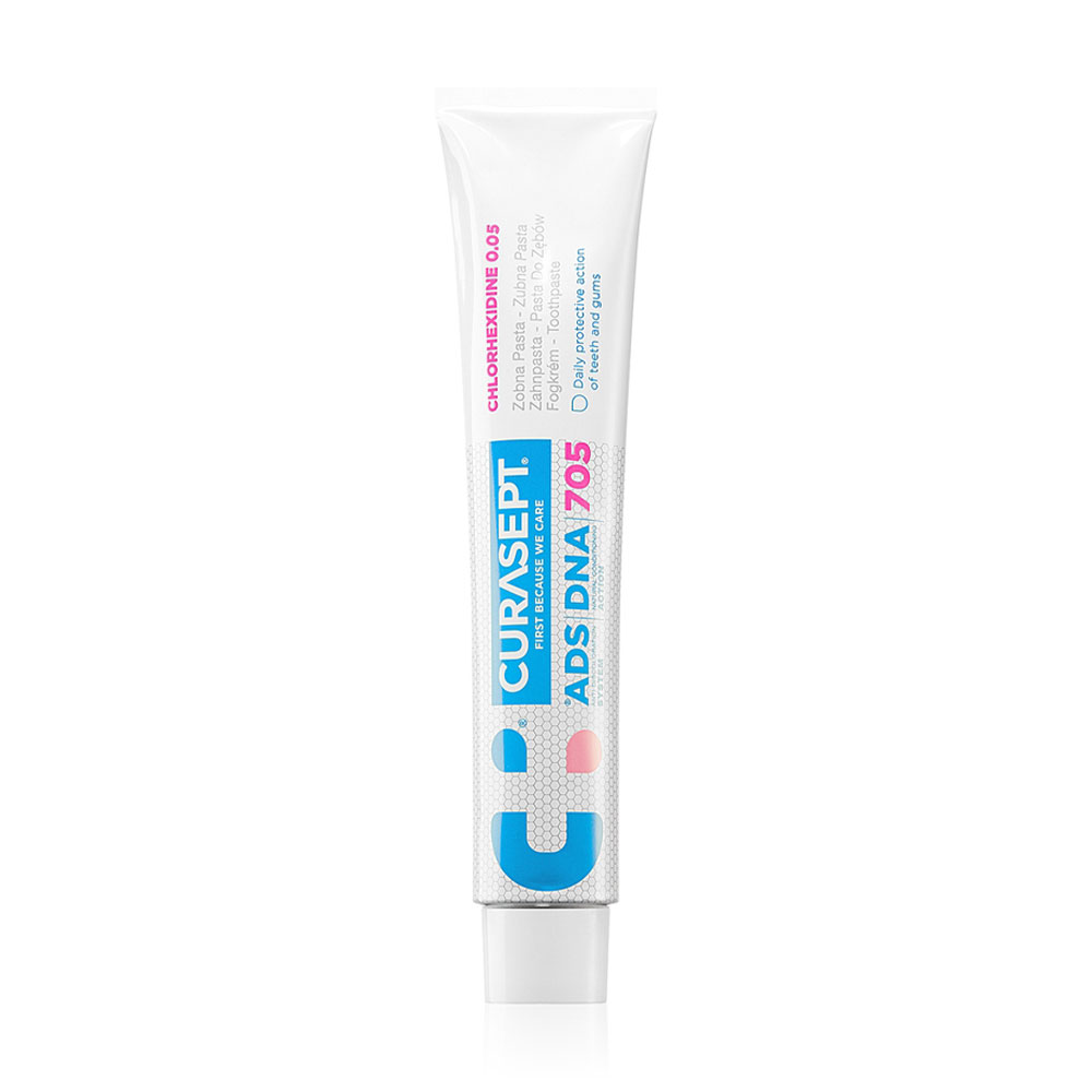 

Зубна паста Curasept ADS DNA 705 Chlorhexidine 0.05 Toothpaste, 75 мл