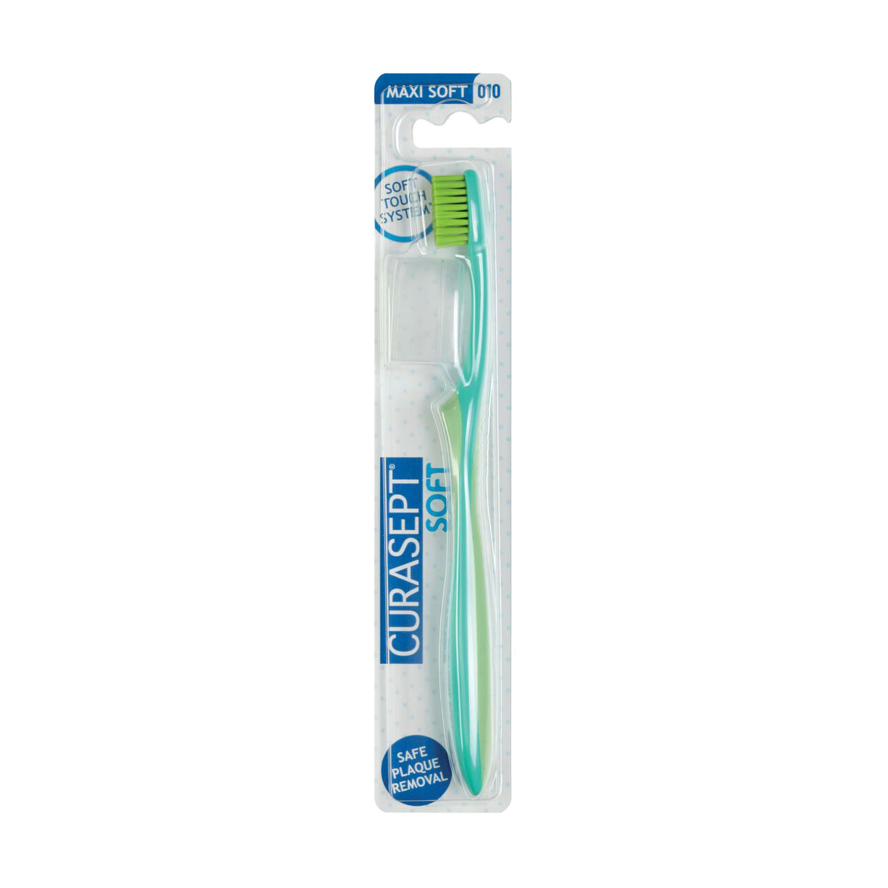 

Зубна щітка Curasept Softline Maxi Soft 010, дуже м'яка, 1 шт