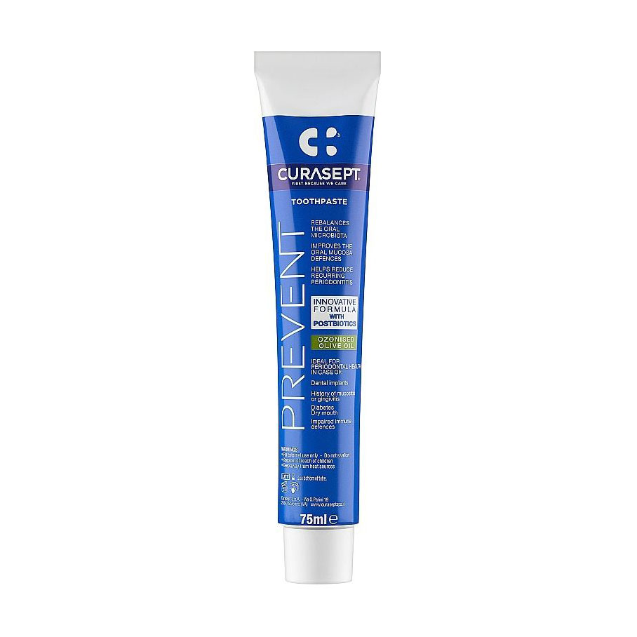 

Зубна паста Curasept Prevent Toothpaste, 75 мл