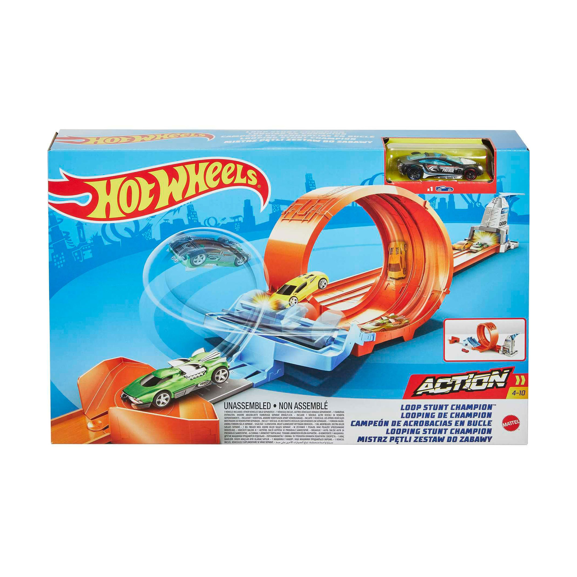 

Ігровий набір Hot Wheels Чемпіон із трюків у петлі, від 4 років, 38*25*8 см (GTV13)