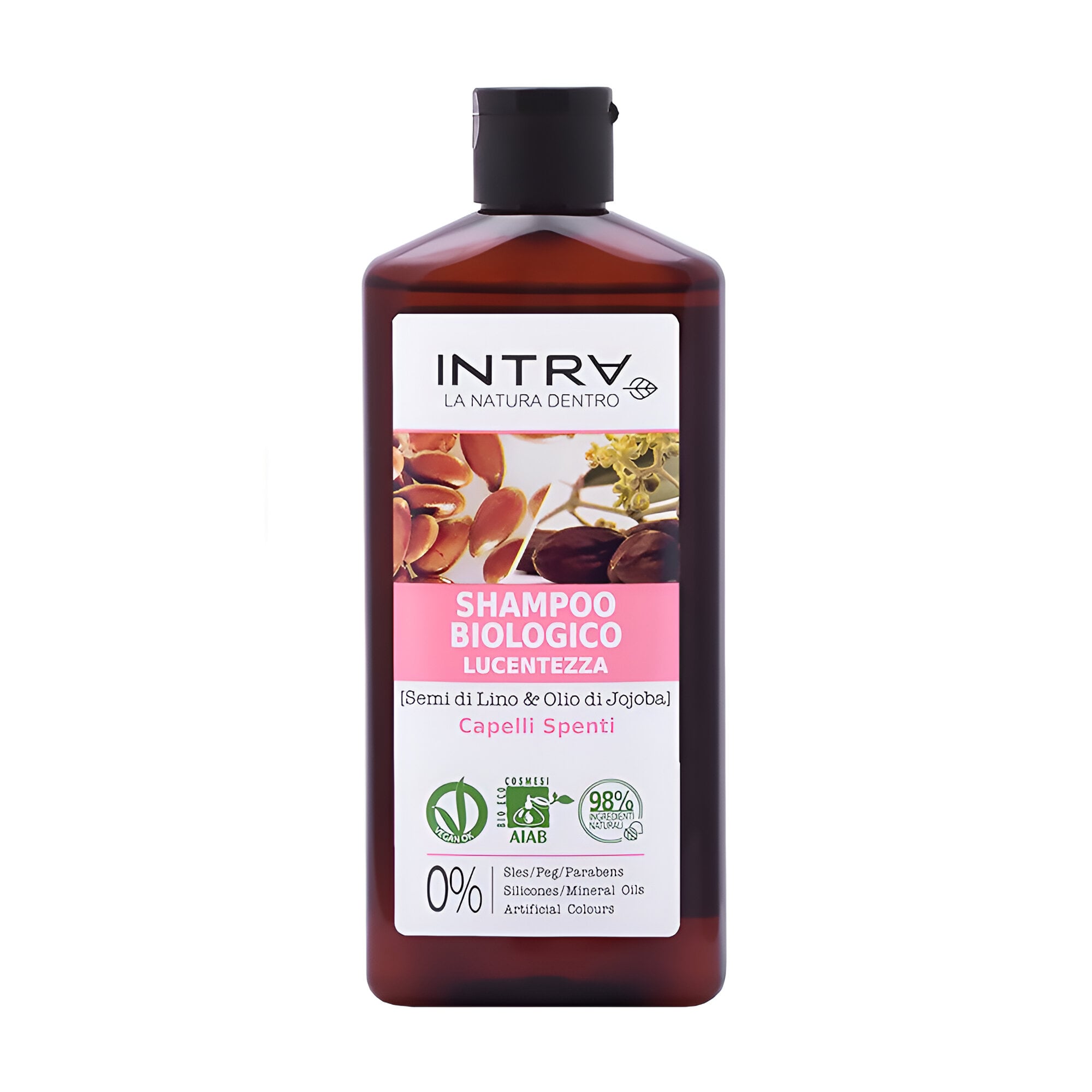 

Шампунь для волосся Intra Linseed & Jojoba Oil Shampoo, 250 мл