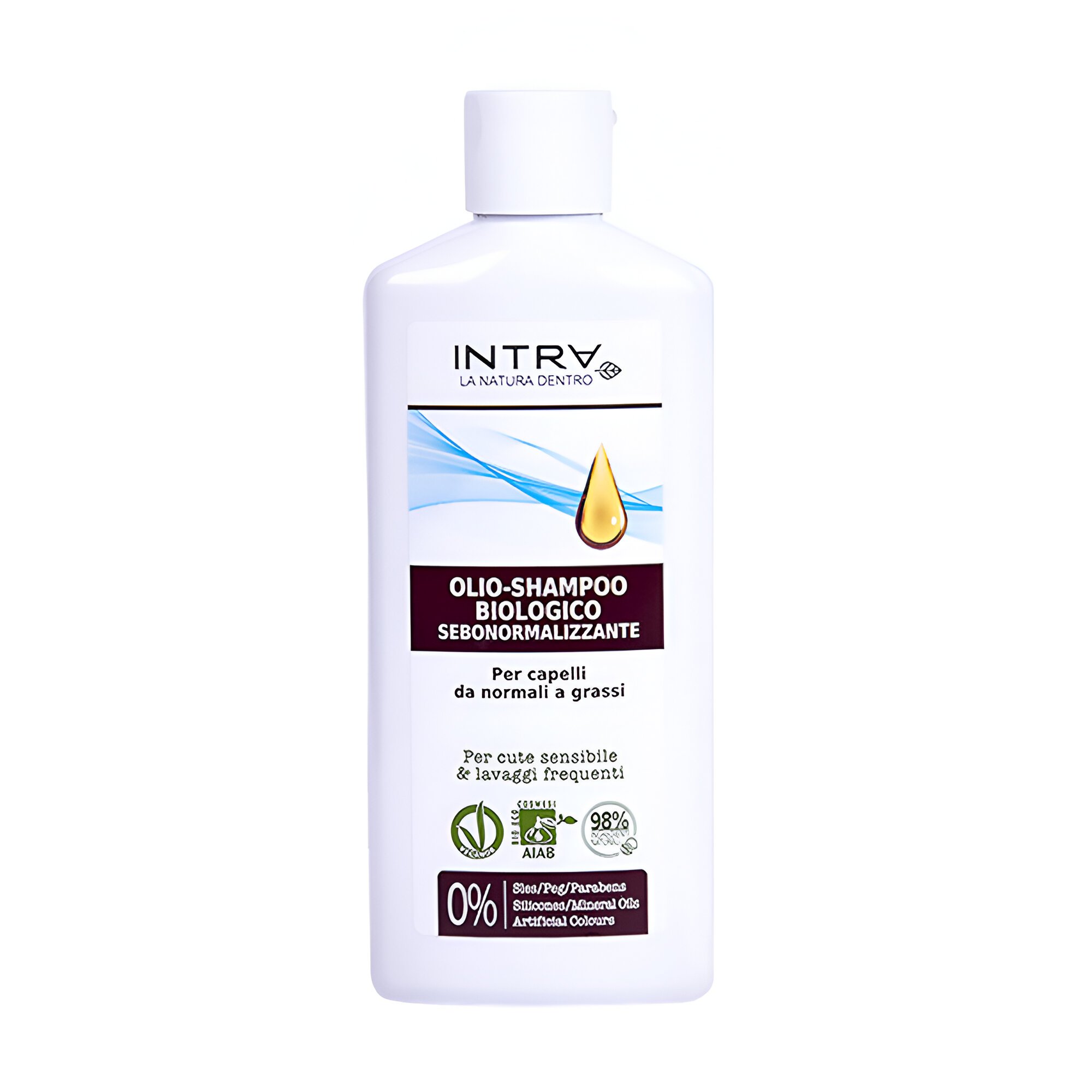 

Олійний шампунь для волосся Intra Sebum Normalizing Oil-Shampoo, 200 мл