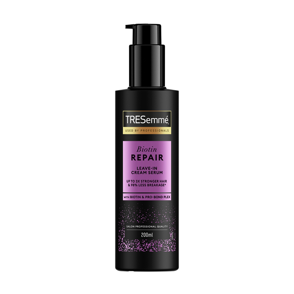 

Незмивна відновлювальна крем-сироватка для волосся TRESemme Biotin Repair Leave-In Cream Serum, 200 мл