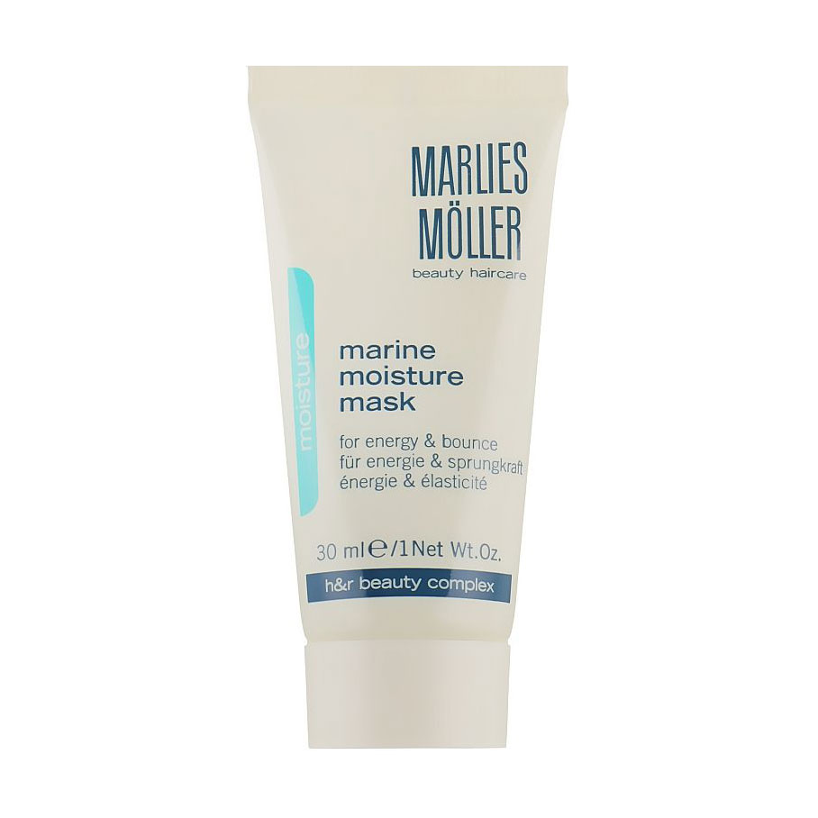 

Зволожувальна маска для волосся Marlies Moller Marine Moisture Mask, 30 мл