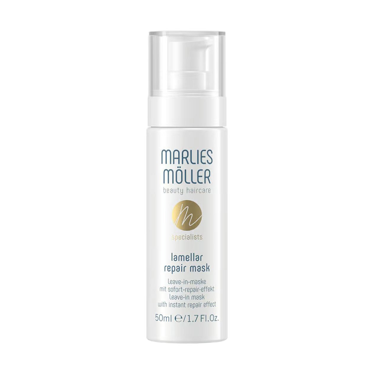 

Ламелярна відновлювальна маска для волосся Marlies Moller Specialists Lamellar Repair Mask, 50 мл