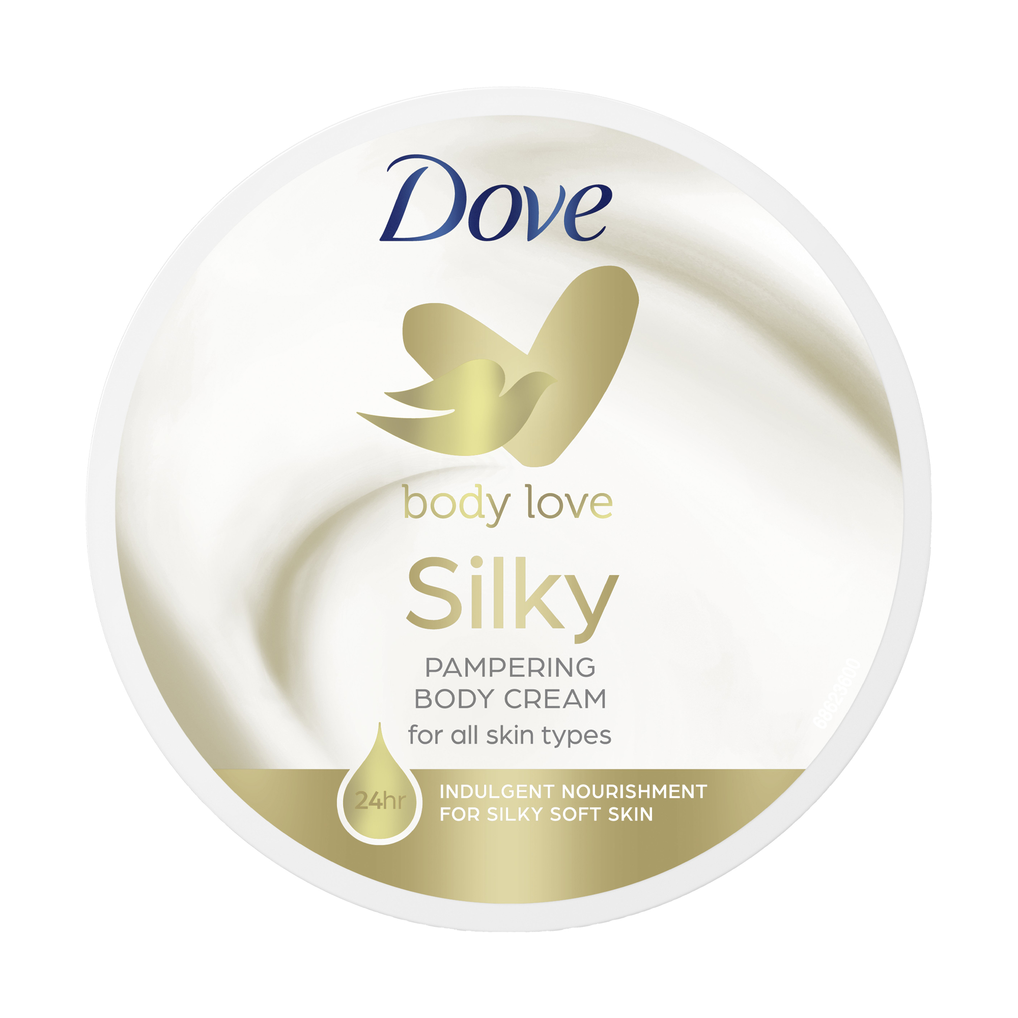 Акция на Крем для тіла Dove Silky Pampering Body Cream, 300 мл от Eva