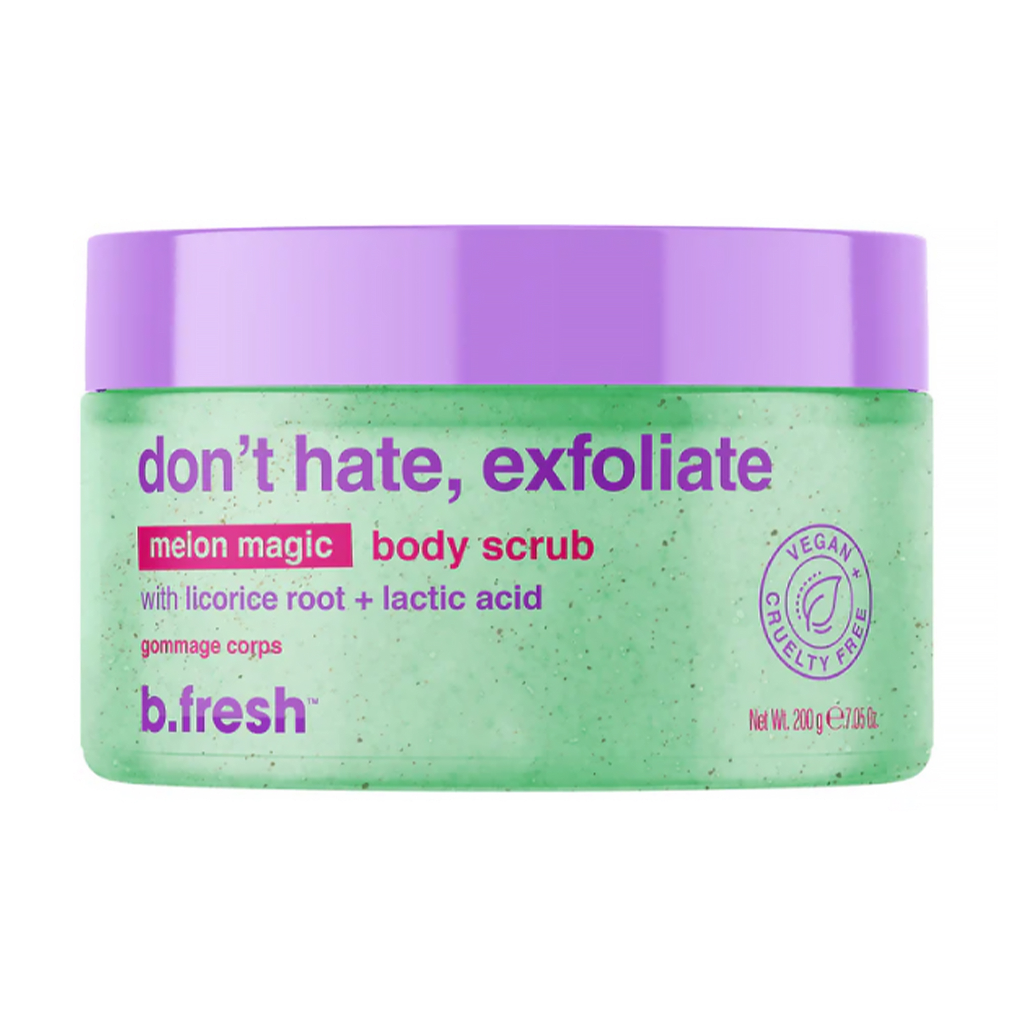 

Скраб для тіла b.fresh Don't Hate Exfoliate Body Scrub Магія дині, 200 г