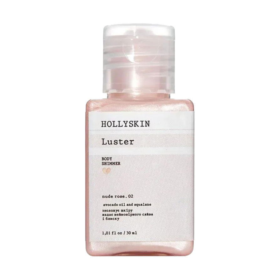 

Шимер для тіла Hollyskin Luster Body Shimmer, Nude Rose. 02, 30 мл