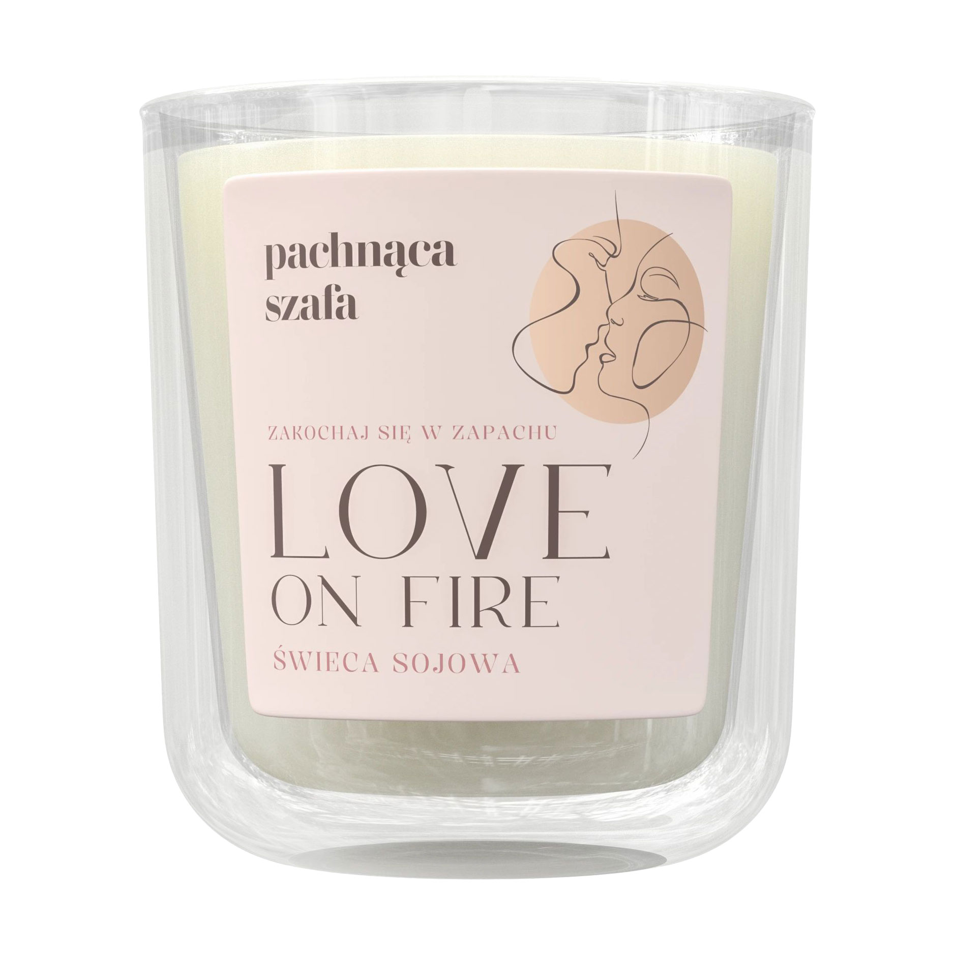 

Ароматична свічка Pachnaca Szafa Love On Fire, 165 г