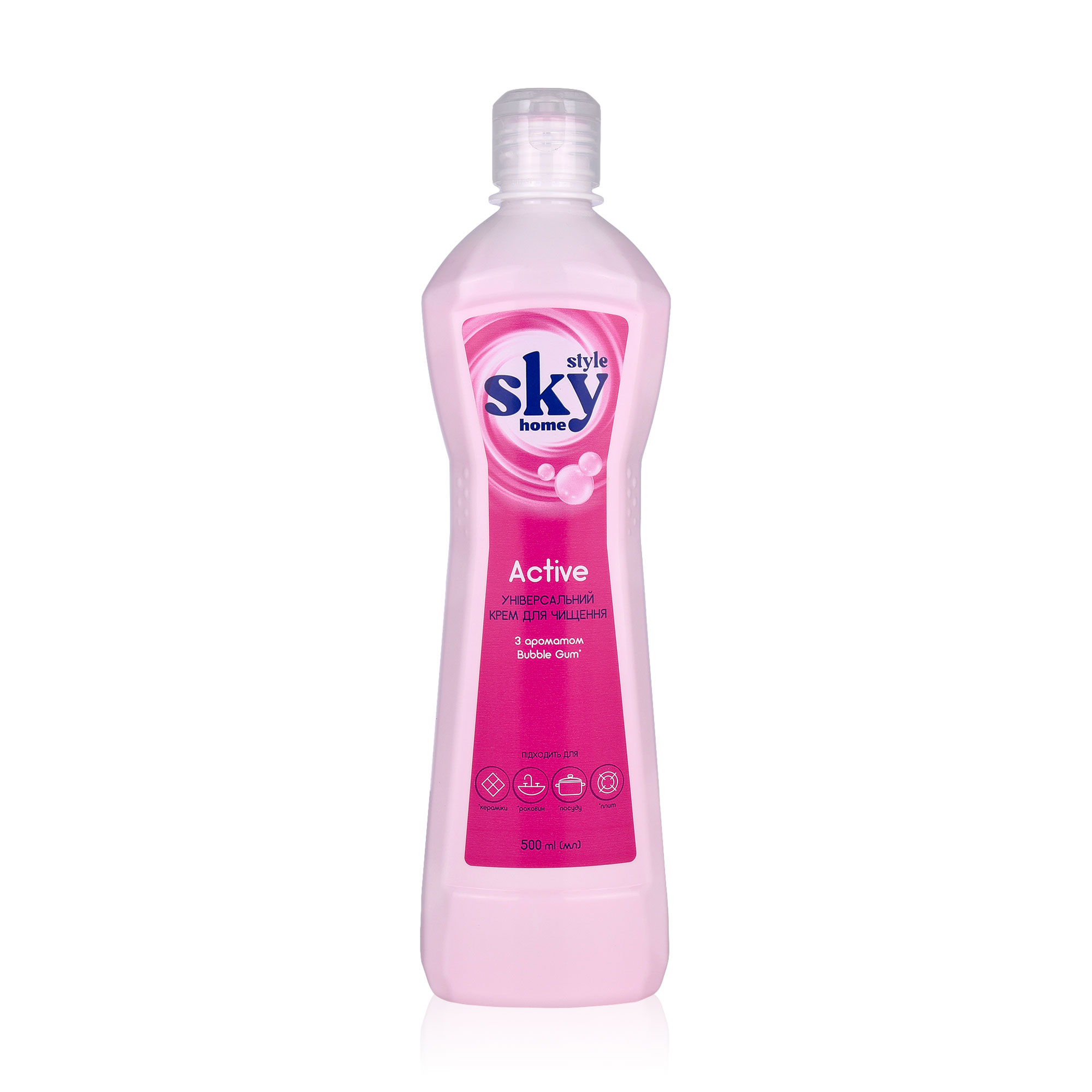 

Крем для чищення Універсальний Sky Style Home Pink, 500 мл
