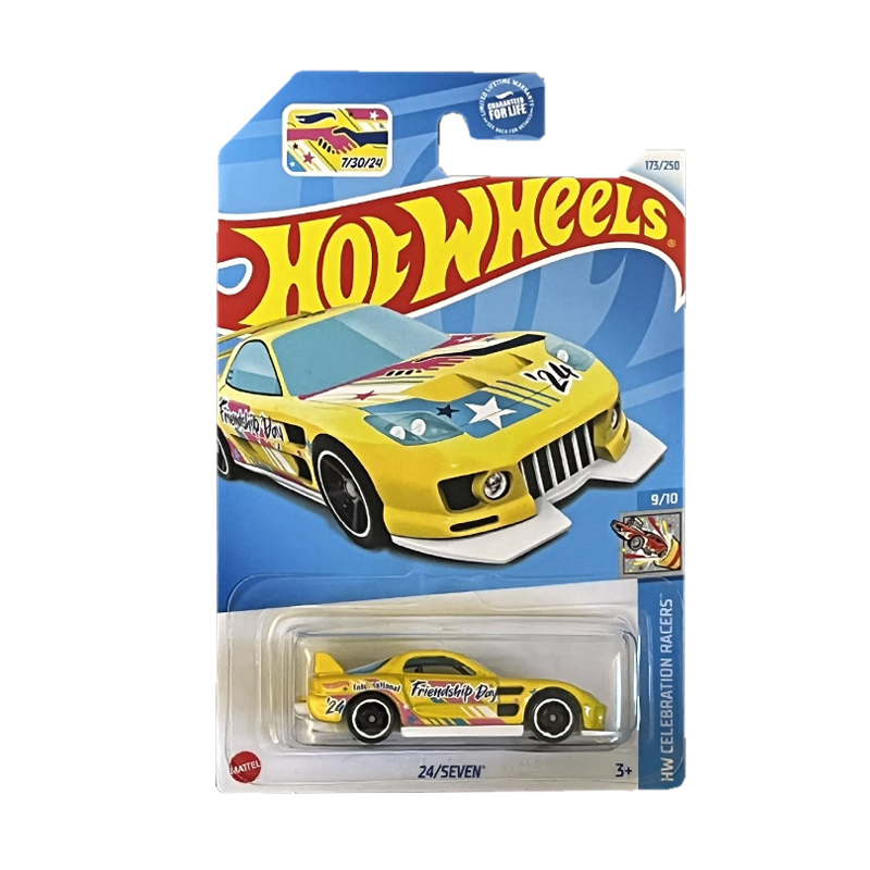 

Базовий автомобіль Hot Wheels 24/Seven, жовтий з блакитною зіркою, від 3 років, 11*3.5*11 см (5785)