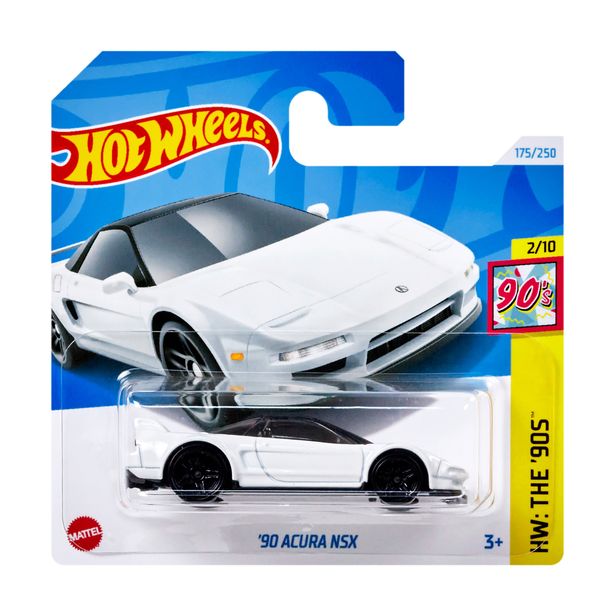 

Базовий автомобіль Hot Wheels 90 Acura Nsk, білий з прозорим верхом, від 3 років, 11*3.5*11 см (5785)