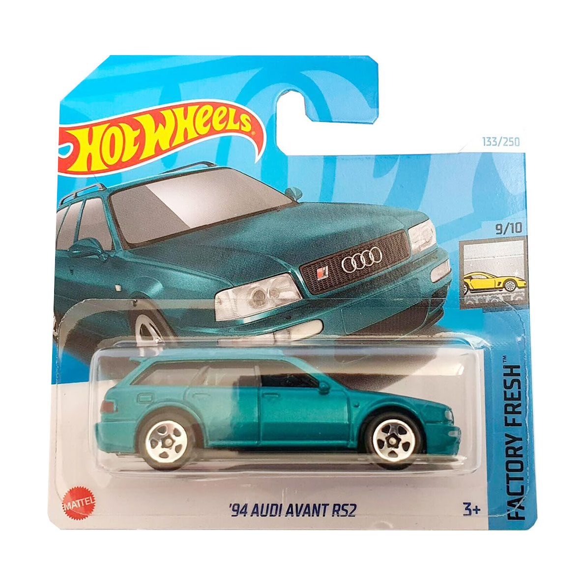 

Базовий автомобіль Hot Wheels 94 Audi Avant Rs2, зелений, від 3 років, 11*3.5*11 см (5785)