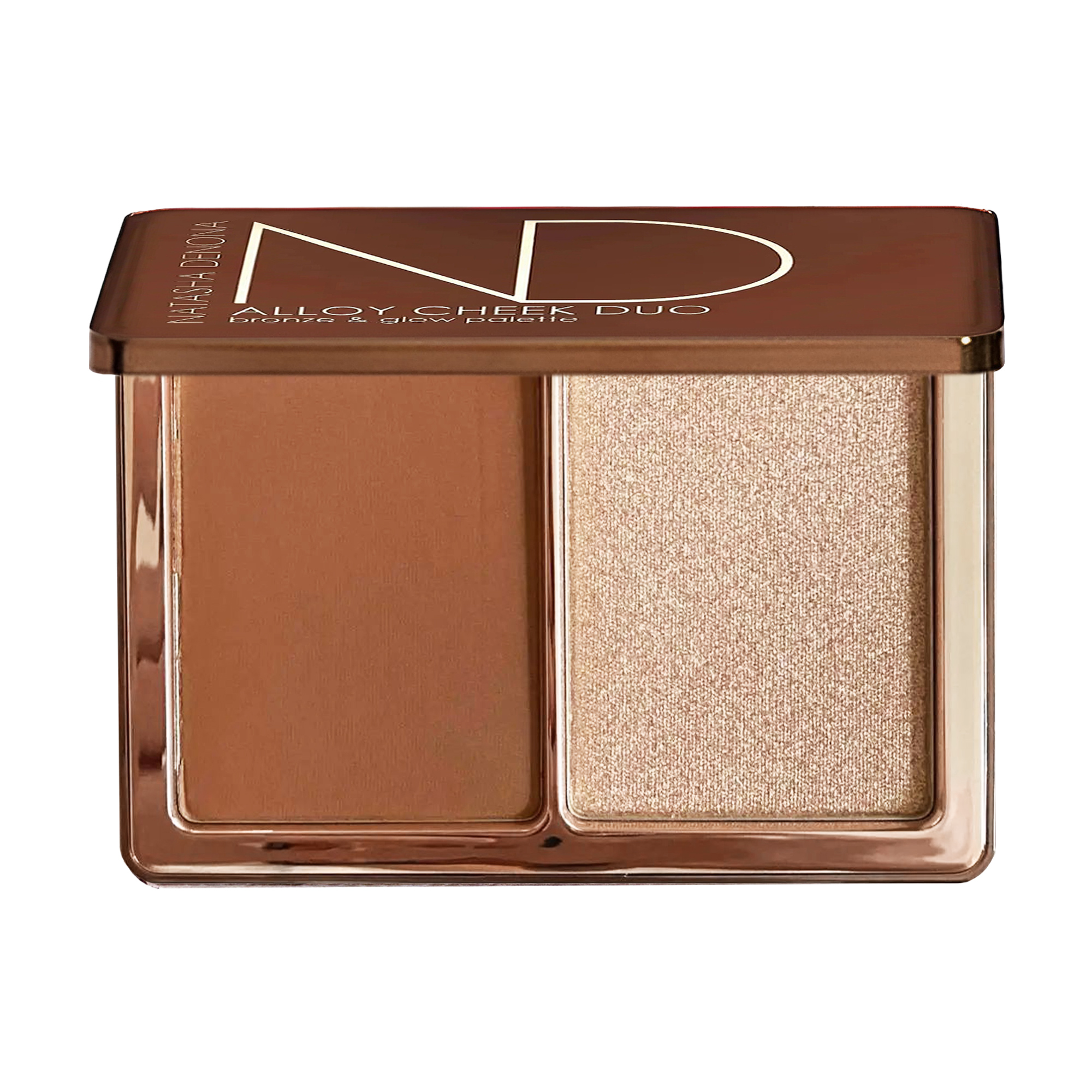 

Уцінка! Палетка для обличчя Natasha Denona Alloy Cheek Duo, 2*10 г