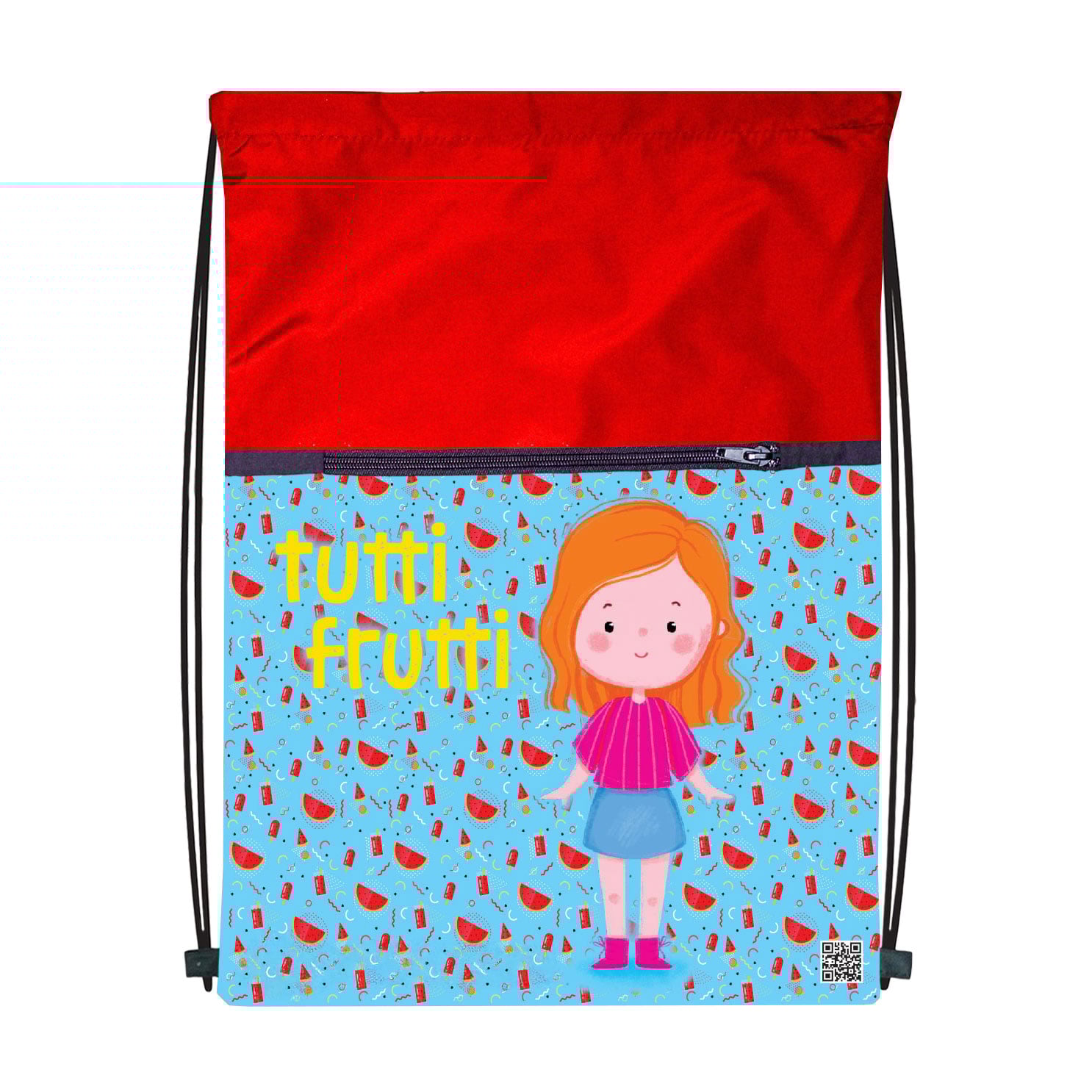 

Дитячий рюкзак для змінного одягу та взуття Profiplan Tutti Frutti Watermelon, 43*33 см (46235)