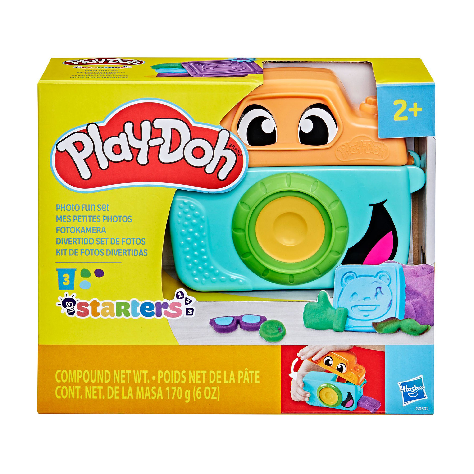 

Набір для ліплення Play-Doh Фотокамера, від 2 років, 12 деталей (G0502)