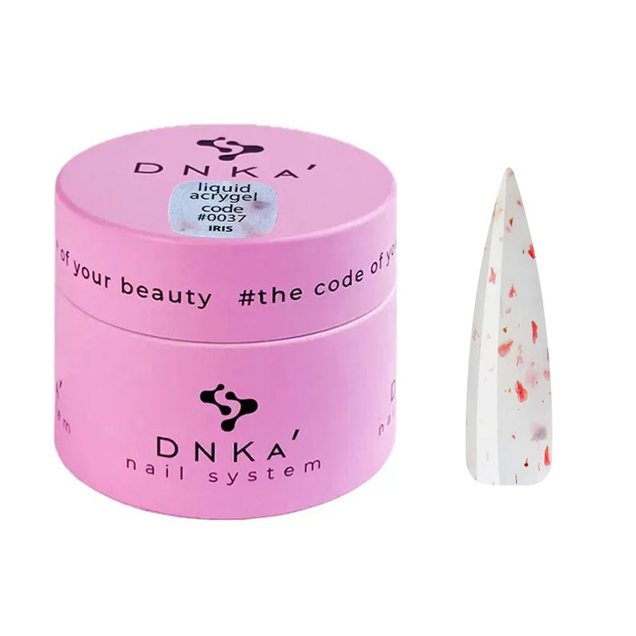 

Рідкий акрил-гель для нігтів DNKa' Liquid Acrygel 0037 Iris, 15 мл
