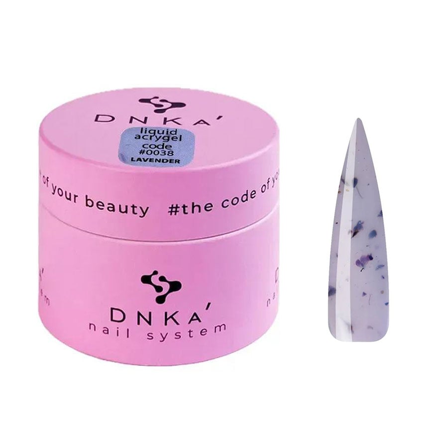 

Рідкий акрил-гель для нігтів DNKa' Liquid Acrygel 0038 Lavender, 15 мл