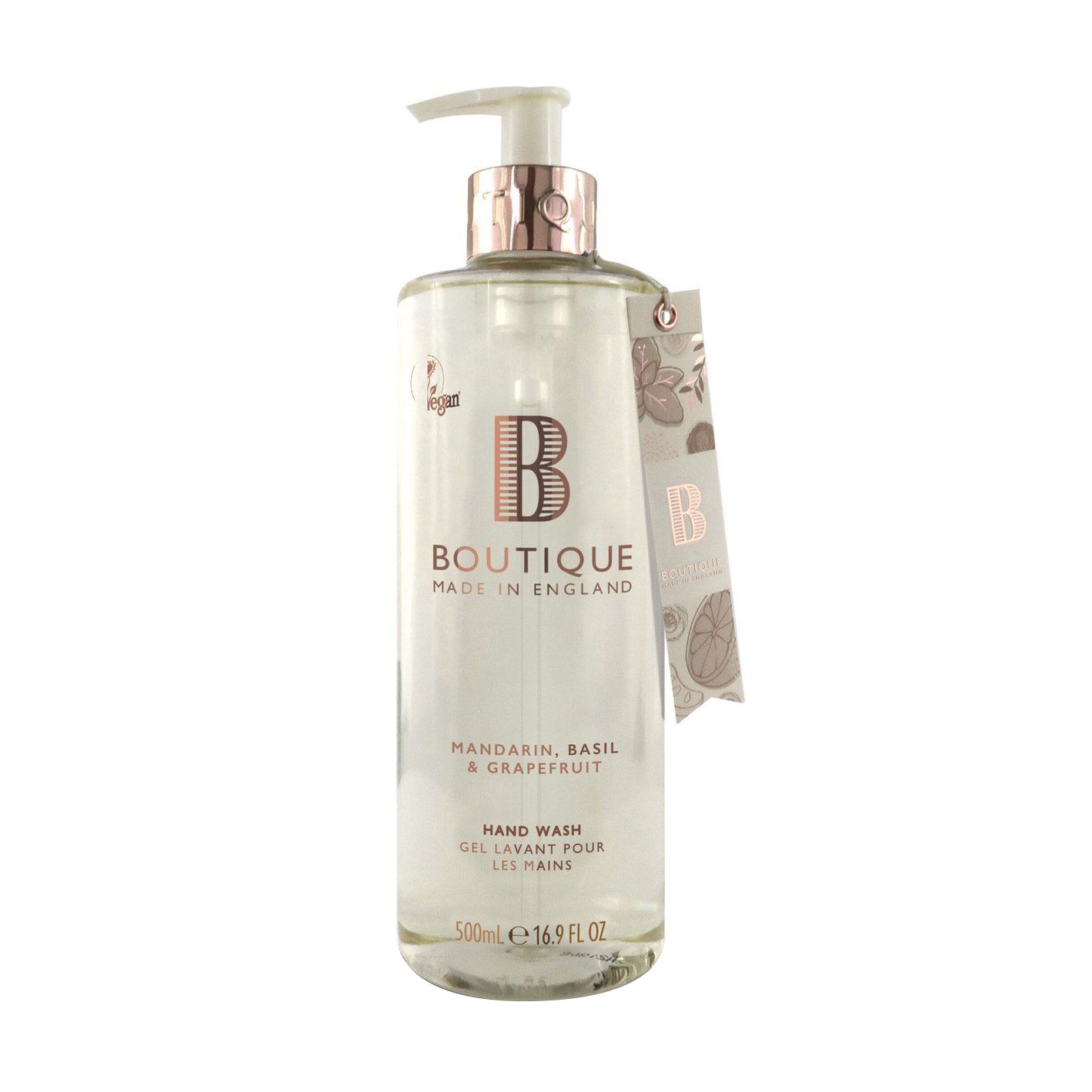 

Мило рідке Grace Cole Hand Wash Boutique Mandarin, Basil & Grapefruit, 500 мл