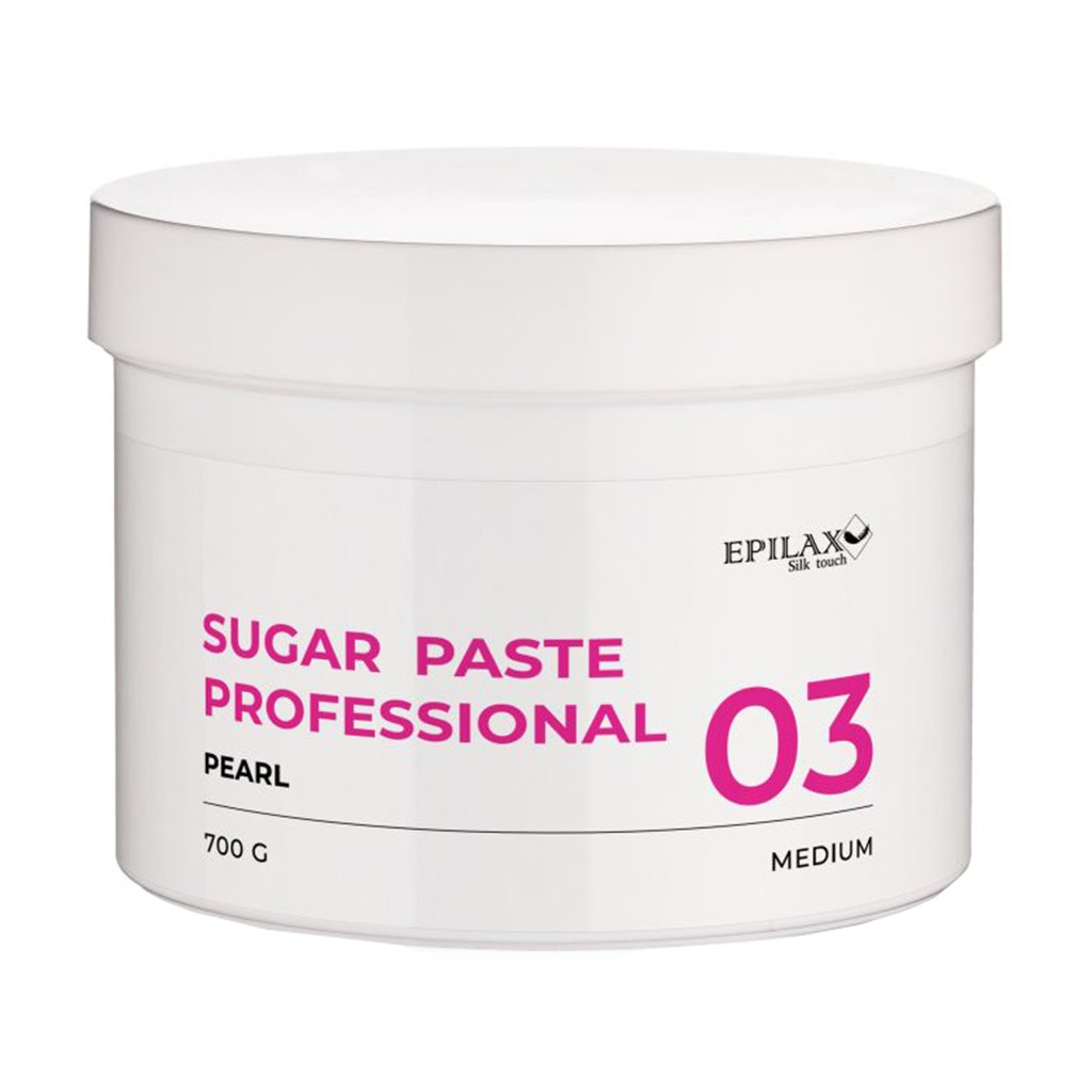 

Цукрова паста для шугарингу Epilax Silk Touch Sugar Paste Professional Pearl, Medium, 700 г
