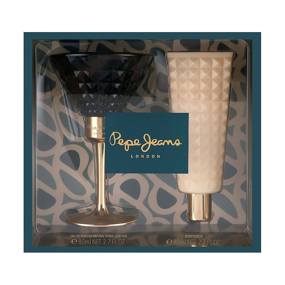 

Парфумований набір Pepe Jeans London Celebrate For Her жіночий (парфумована вода, 80 мл + лосьйон для тіла, 80 мл)