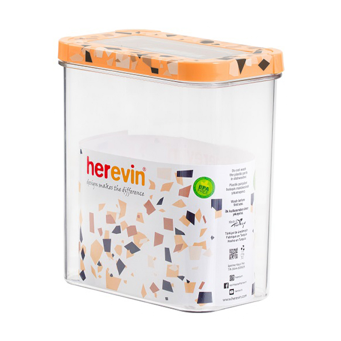 

Контейнер Herevin STONE Transparent Lid з кришкою, 1.8 л (161207-158)
