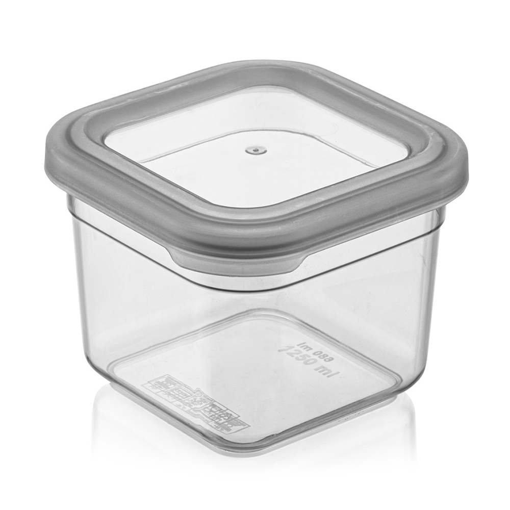 

Контейнер Idea Home Soft Box Grey з кришкою, 680 мл (00973)