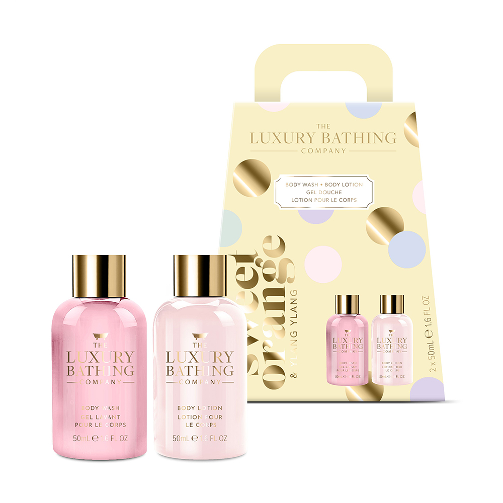 

Набір Grace Cole The Luxury Bathing Sweet Orange & Ylang Ylang (гель для душу, 50 мл + лосьйон для тіла, 50 мл)
