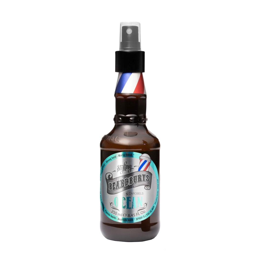 

Чоловічий сольовий спрей для укладання волосся Beardburys Ocean Spray з матовим ефектом, 250 мл