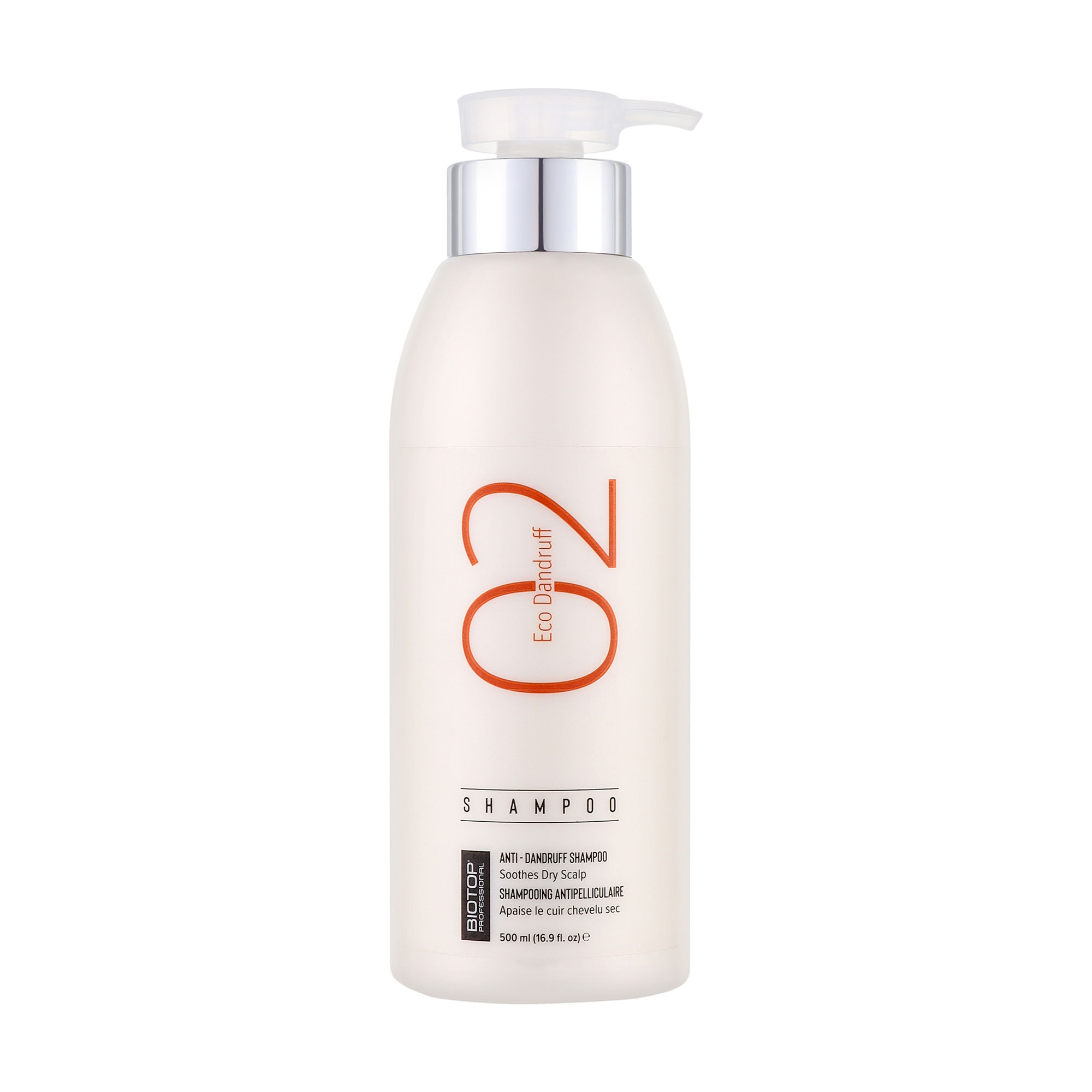 

Шампунь для волосся Biotop Professional 02 Eco Dandruff Shampoo проти лупи, 500 мл