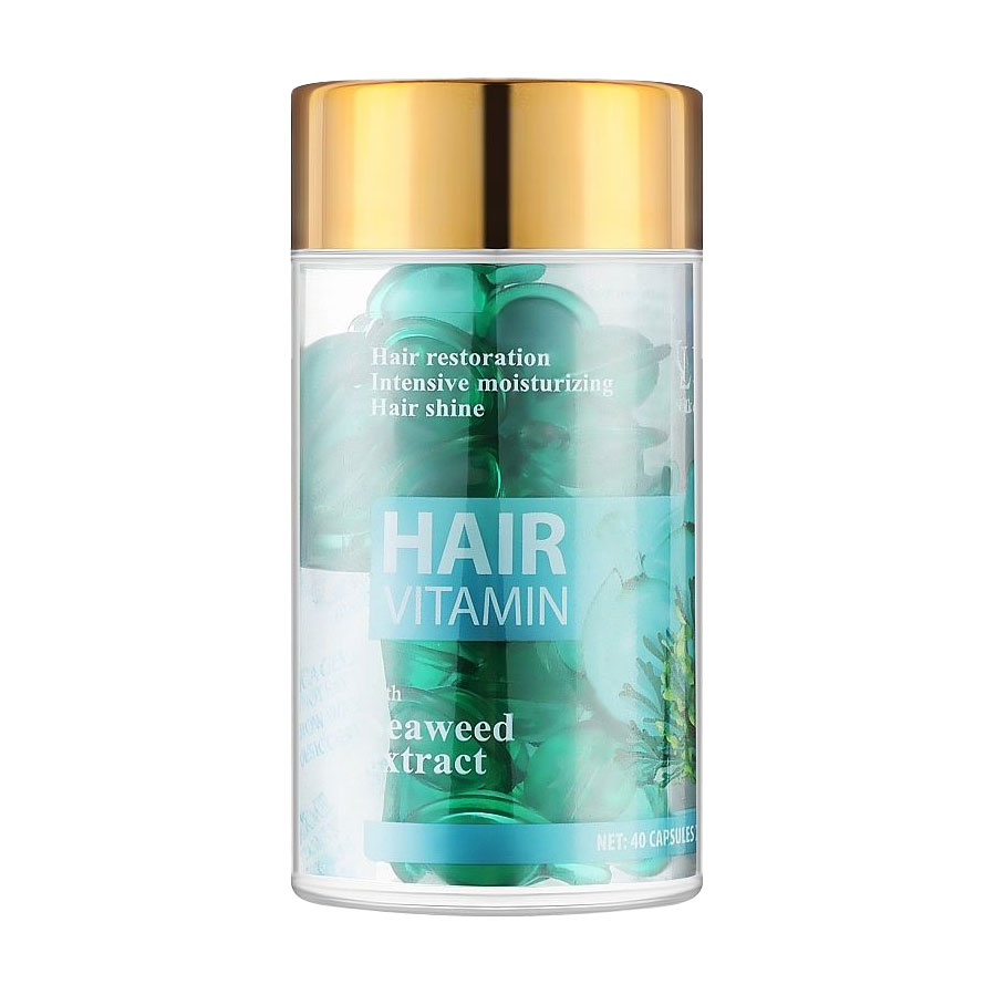 

Вітаміни для волосся LeNika Hair Vitamin з екстрактом морських водоростей, 40*1 мл