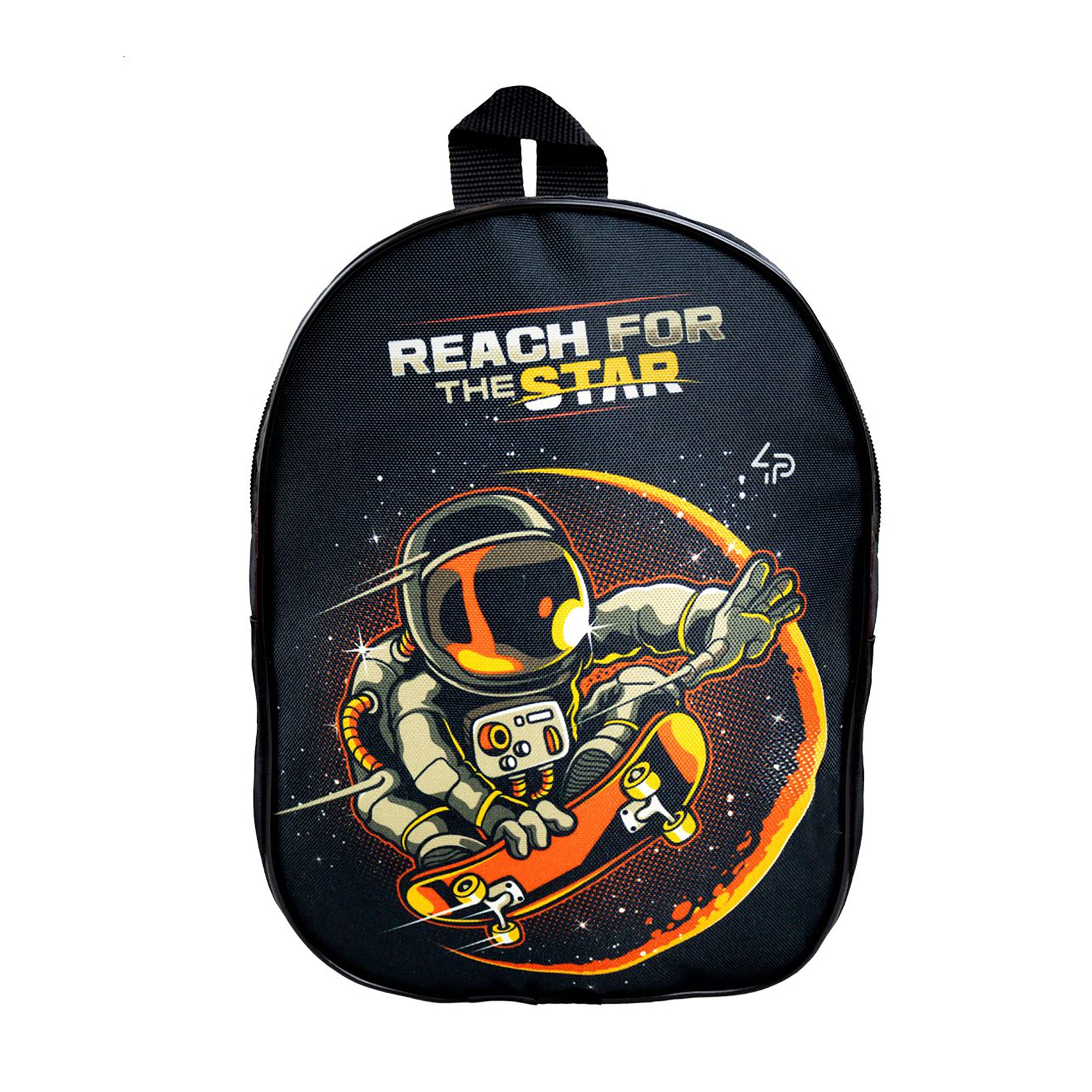 

Дитячий рюкзак 4Profi Космічні розваги на скейті, від 4 років, 28*22*4 см (41780)