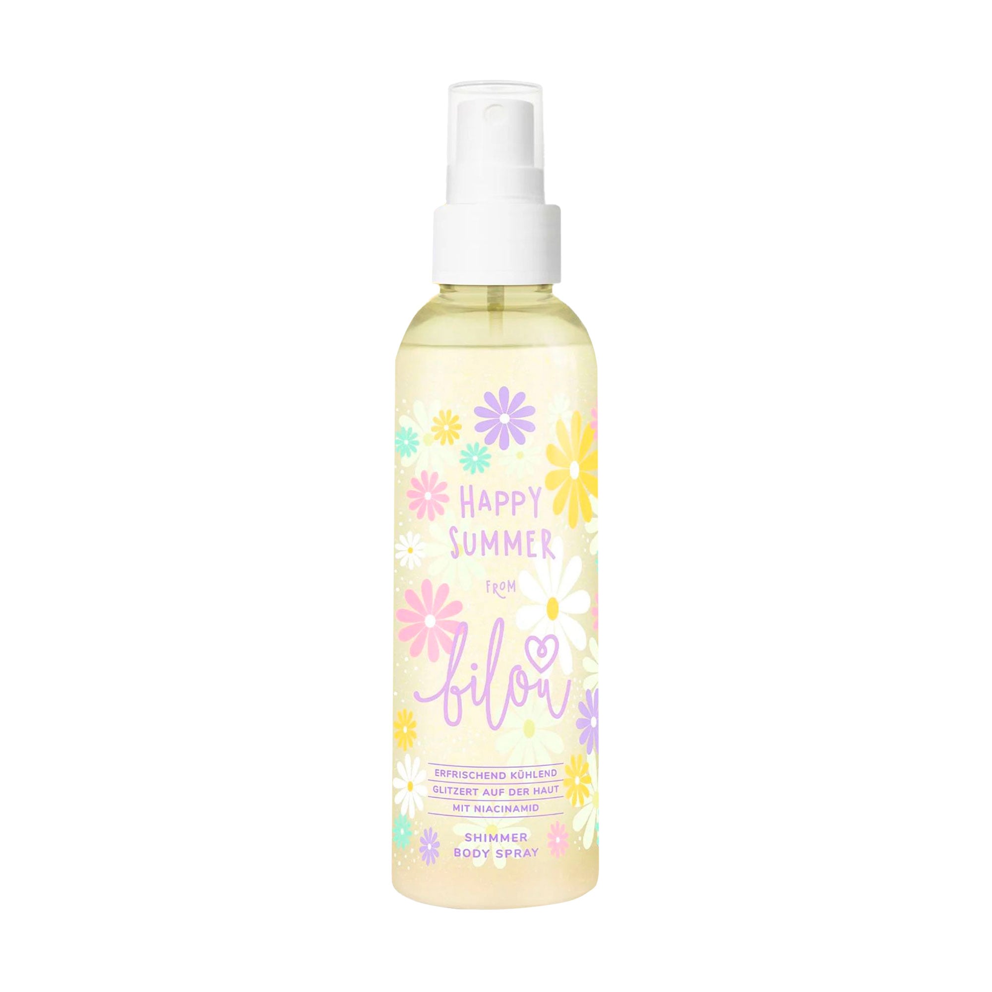 

Спрей для тіла Bilou Happy Summer Shimmer Body Spray з шимером, 150 мл