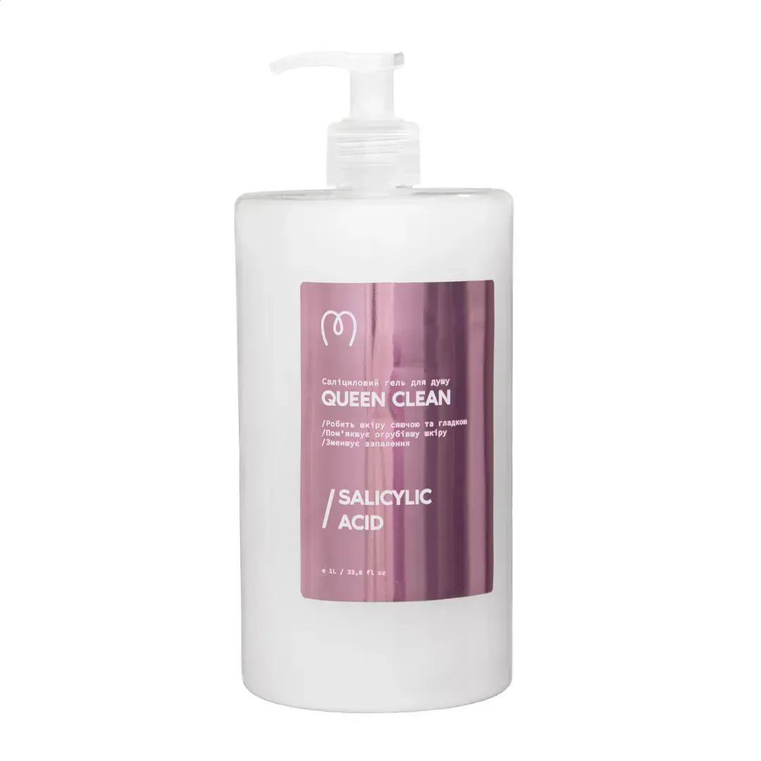 

Cаліциловий гель для душу Mary Babe Queen Clean, 1 л