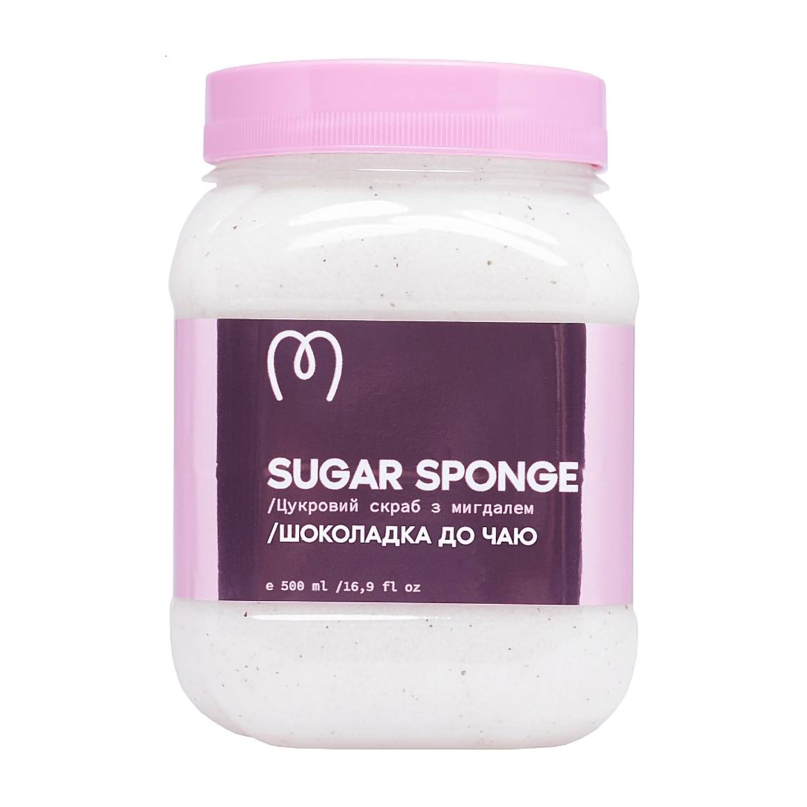 

Цукровий скраб для тіла Mary Babe Sugar Sponge Шоколадка до чаю, з мигдалем, 500 мл