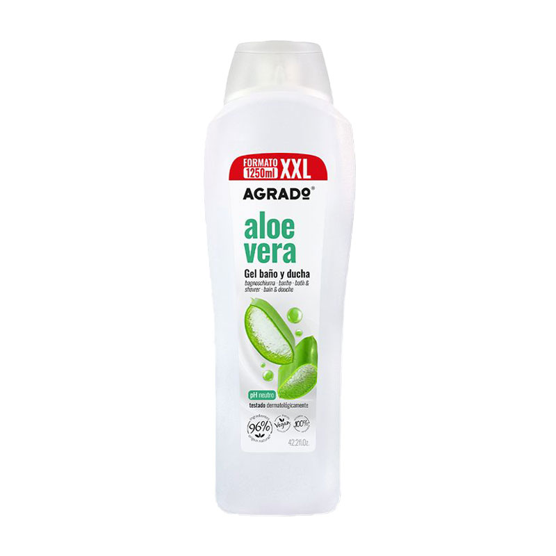 

Гель для ванни та душу Agrado Bath & Shower Gel Aloe Vera, 1.25 л