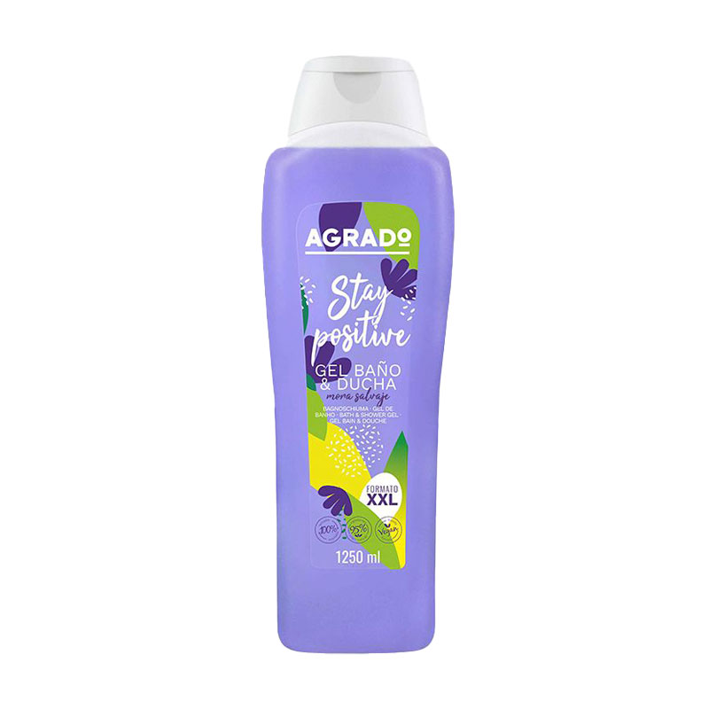 

Гель для ванни та душу Agrado Bath & Shower Gel Stay Positive, 1.25 л