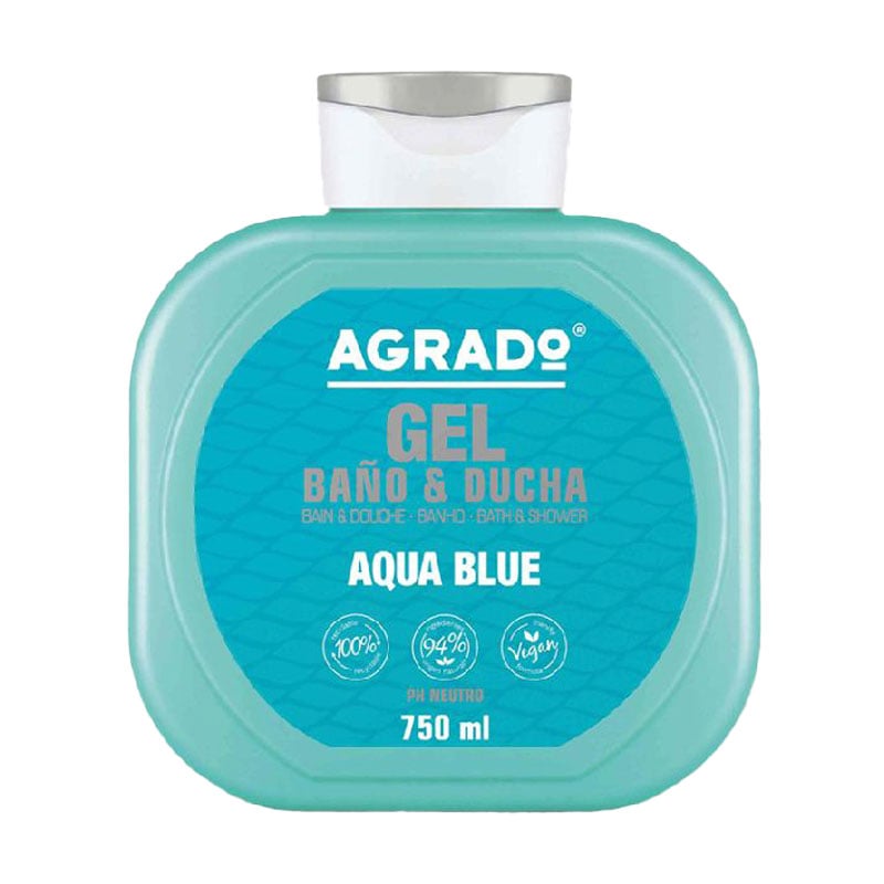 

Гель для ванни та душу Agrado Bath & Shower Gel Aqua Blue, 750 мл