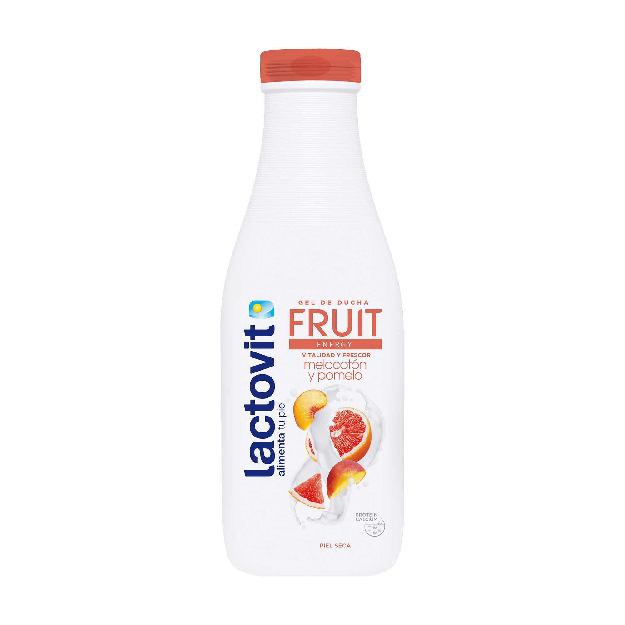 

Гель для душу Lactovit Shower Gel Fruit Energy Персик та грейпфрут, для сухої шкіри, 600 мл