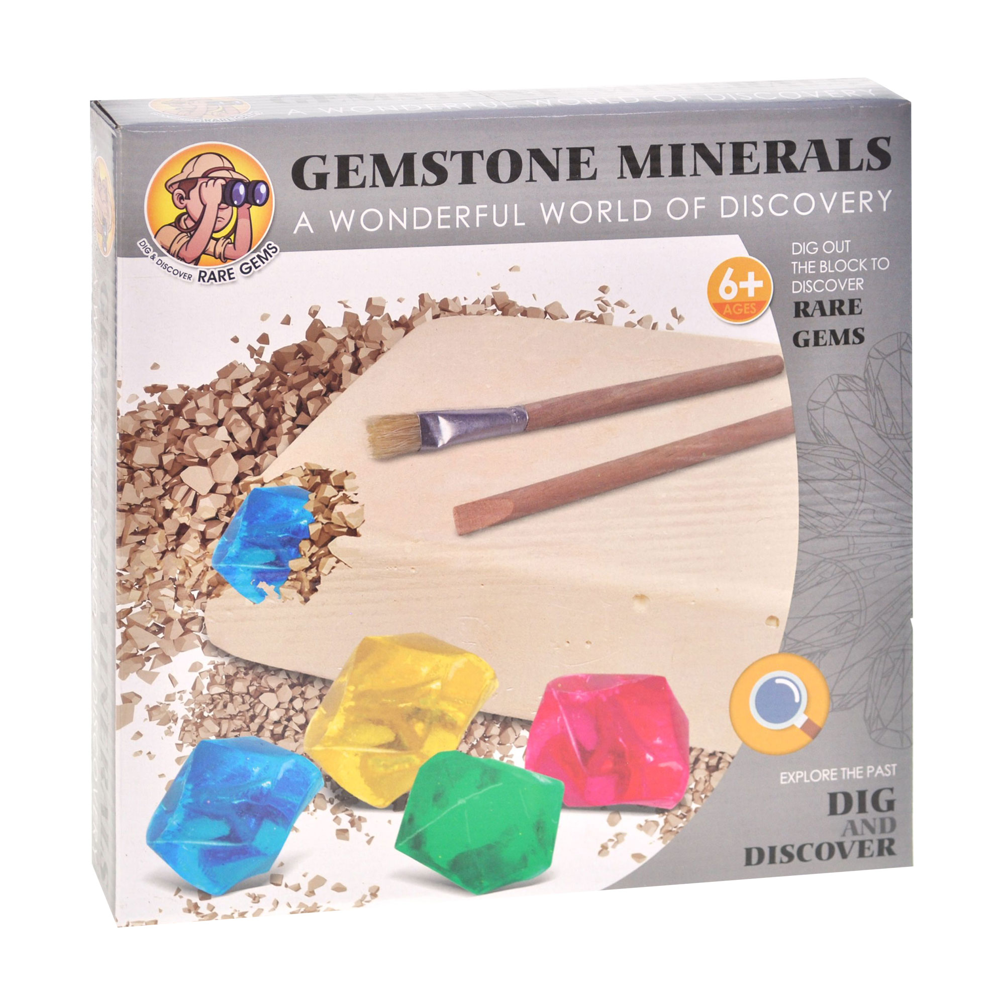 

Дитячий ігровий набір для проведення розкопок YG Toys Gemstone Minerals, від 6 років (H22021)