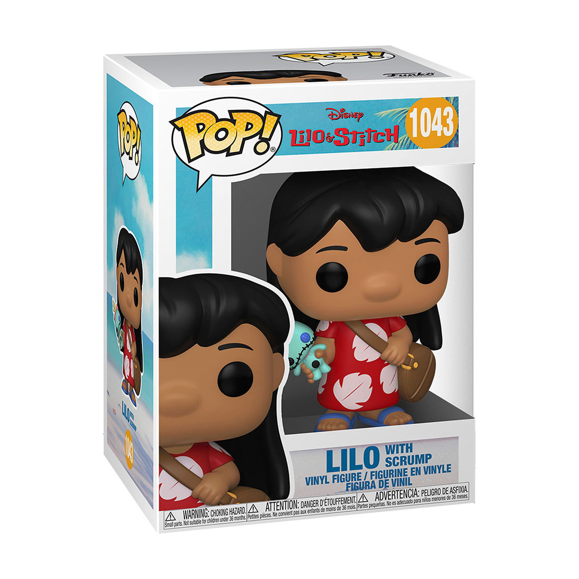 

Ігрова фігурка Funko POP! Disney Lilo & Stitch 1043 Ліло з лялькою, від 3 років (55614)